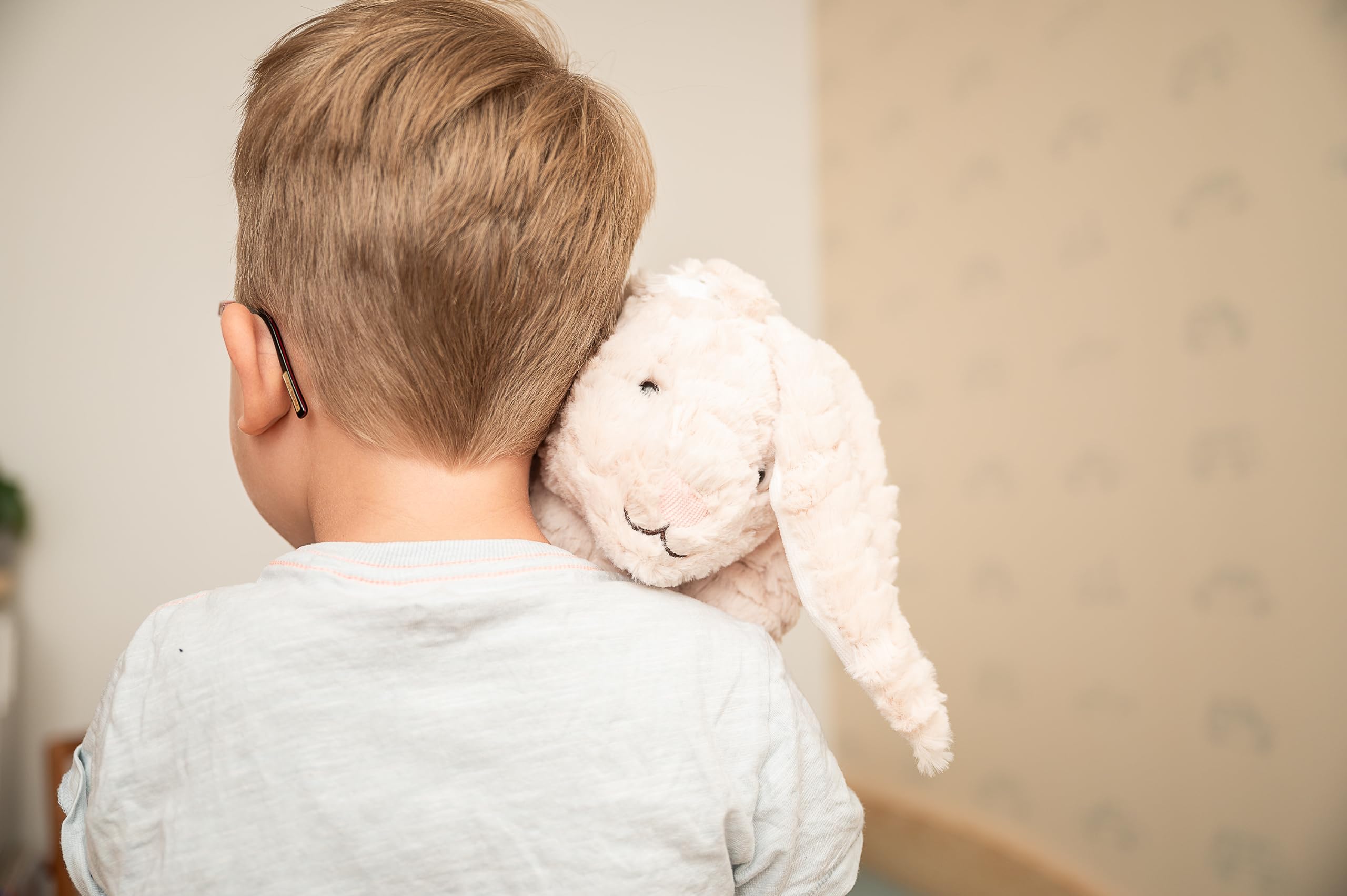 Mollis Hase Kuscheltier Baby (36cm groß) – Weiches Stofftier für Kinder & Babys – Kuschelhase